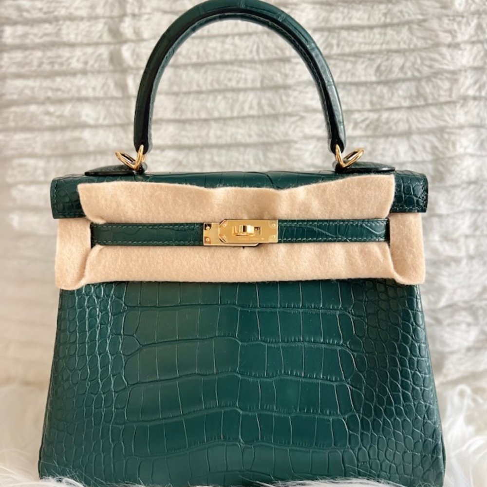 NEW 100% Authentic Hermes Kelly 25 Receipt included